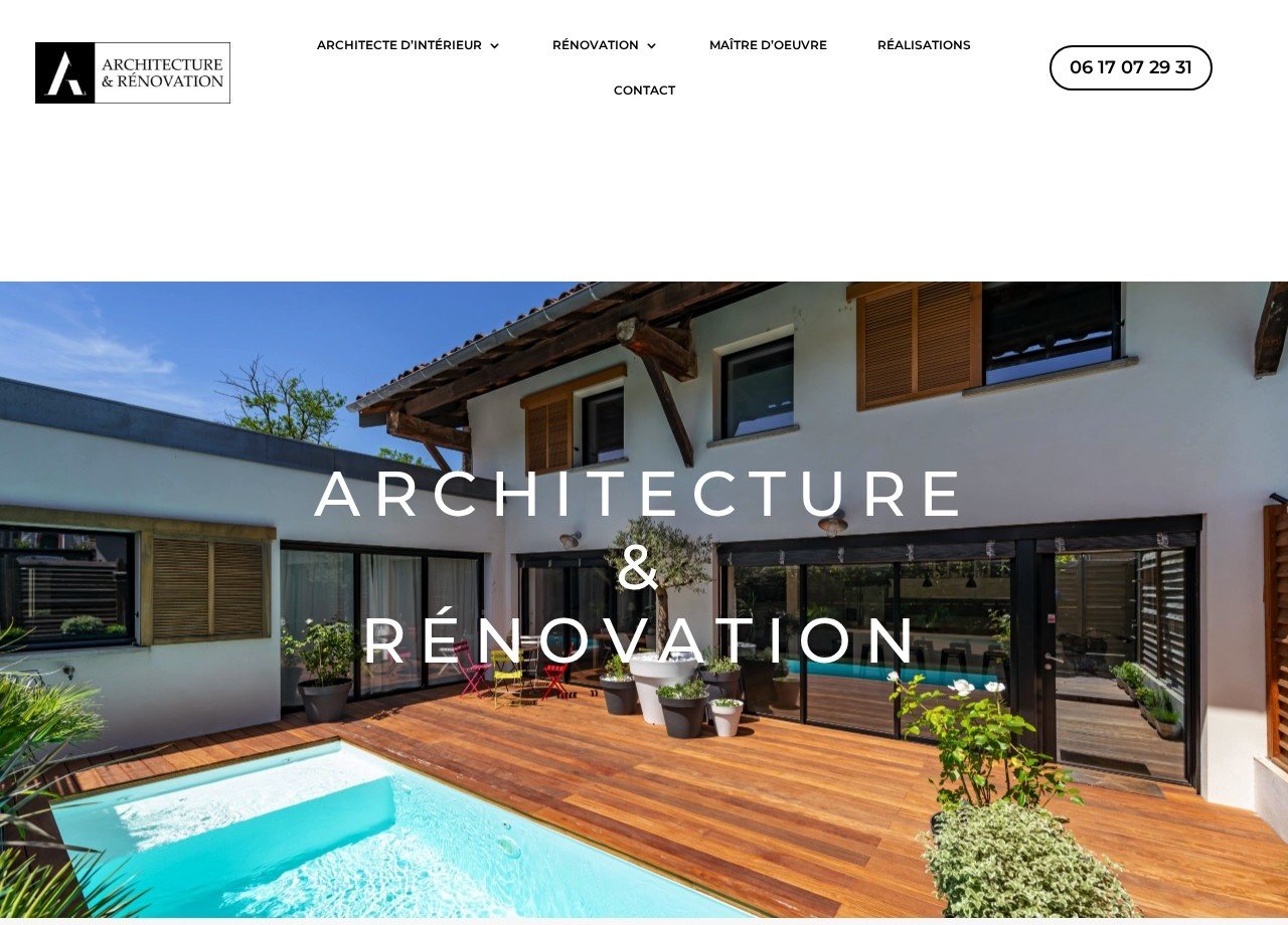 Architecture Rénovation